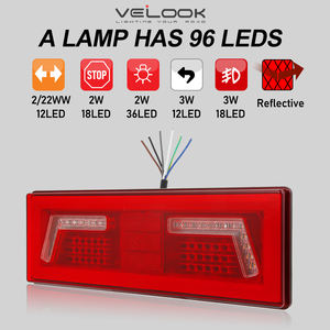 Feux arrière LED pour camion 12V 24V, homologués ECE, feux arrière LED pour camion, <span class=keywords><strong>remorque</strong></span>, fourgon, camion multifonctionnel - Product Image 5