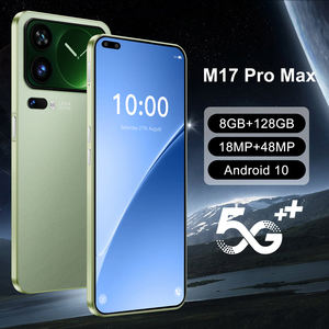Teléfono Inteligente M17 Pro con Red 5G, Octa Core, Pantalla HD, LTE, CDMA, Android 15, Versión Global, 8GB+128GB, Pantalla de 6.6 Pulgadas, Cámara Trasera de 48MP - Product Image 1