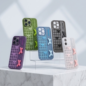 ขายส่งเคสโทรศัพท์ TPU ลายโบว์ 3 มิติ น่ารักวิบวับ สีพื้น 6 สี สำหรับ Realme GT 7 Pro 13 Pro Plus C75 ลายวิวเมือง - Product Image 1