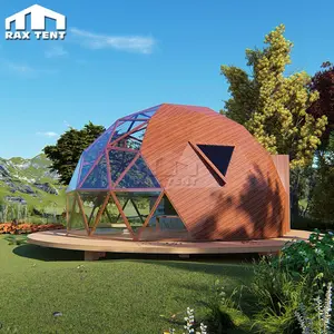 Four Season Glass Dome Tent for Outdoor Hotel with Insulated Panels
