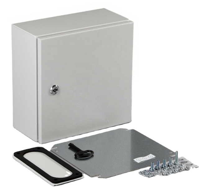 Custom Stainless Steel/Aluminum Outdoor Industrial Electrical Enclosure Box Wall Mount IP65 Waterproof Junction Box Control