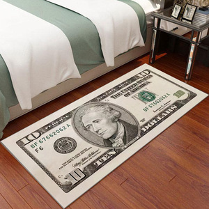 Alfombras antideslizantes para sala <span class=keywords><strong>de</strong></span> estar, dormitorio, cien <span class=keywords><strong>100</strong></span> dólares, alfombra con billete <span class=keywords><strong>de</strong></span> dinero, alfombra con billete <span class=keywords><strong>de</strong></span> <span class=keywords><strong>100</strong></span> dólares, alfombra impresa personalizada - Product Image 3