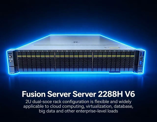 FusionServer 2288H V6 2U Rack Server Full Container Shipping Long Term Stable Supply Global Distribution