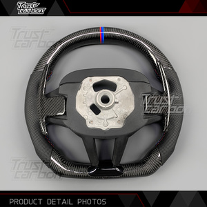 Volante LED de Fibra de Carbono Personalizado para BMW Serie G LCI, Series 2 3 4 5 6 7 8, X3 X4 X5 G20 G30 M3 M4 M5 <span class=keywords><strong>M8</strong></span> Z4 2018-2024 - Product Image 5