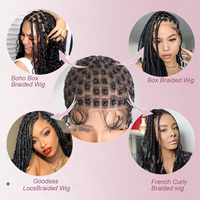 En gros, Bonnet de perruque transparent en dentelle complète, sans colle et ventilé, pour tresses, perruques au crochet, extensions de cheveux et filets à ondulations, Fête des Mères