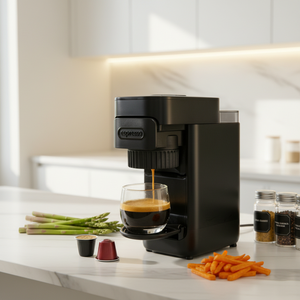 Elettrodomestici da Cucina, <span class=keywords><strong>Macchina</strong></span> per <span class=keywords><strong>Caffè</strong></span> Commerciale Portatile a <span class=keywords><strong>Capsule</strong></span>, Compatibile con <span class=keywords><strong>Capsule</strong></span> Piccole e Grandi, Ideale come Regalo - Product Image 2