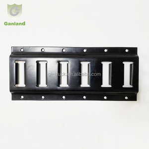 Rail E-Track GL-19115-2 noir thermolaqué, système de fixation de cargaison réglable pour camions, remorques, transport automobile, logistique et déménagement - Product Image 3