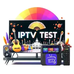 라이브 TV m3u 브랜드 박스 안드로이드 TV 무료 테스트 리셀러 패널 구독 vod 영화 시리즈 전 유 에이전트 4k QHD