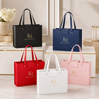 Boîte-cadeau de luxe avec poignée magnétique, sac d'emballage en papier pour bijoux, cadeaux, vente au détail et emballage de marque