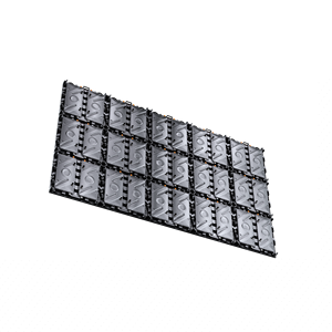 Pantalla Led impermeable para exteriores P5 960*960mm pantalla LED portátil gabinete de aluminio fundido a presión IP65 ABS empresas de bodas - Product Image 5