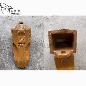 أجزاء حفارة TALUADA R140 من هيونداي أسنان دلو حادة مسطحة 61n4 31210 أسنان دلو - Product Image 4