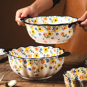 <strong>Owl</strong> and <strong>Plate</strong> Set Home Ceramic Tableware Creative <strong>Plate</strong>, Dish and Rice Bowl - Product Image 5