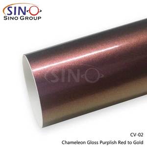 <span class=keywords><strong>CV</strong></span>-06 Caméléon <span class=keywords><strong>Bleu</strong></span> Brillant à Violet Récupérable Voiture Et Vélo Wrap Vinyle Véhicule Conception Couverture Film D'emballage - Product Image 5