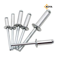 Remaches de Aluminio M2.4 M3.2 M4 M4.8 M5 M6 con Cabeza Abombada