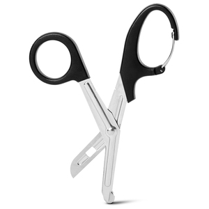 Công nghiệp lớp 19x9.5cm ngoài trời chấn thương Viện trợ Kéo y tế răng cưa cạnh Viện trợ đầu tiên kéo - Product Image 1