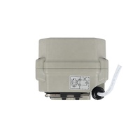 Boîtier étanche IP67 avec commande manuelle 90 °   Actionneur électrique miniature rotatif DC12-24V pour vanne, pour systèmes HVAC et d'irrigation