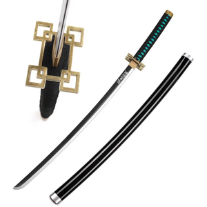 Venta caliente <span class=keywords><strong>Kimetsu</strong></span> <span class=keywords><strong>no</strong></span> <span class=keywords><strong>Yaiba</strong></span> espada de seguridad de madera Wado Anime Cosplay arma <span class=keywords><strong>Katana</strong></span> espadas de juguete para niños juegos de rol - Product Image 1