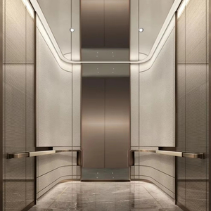 Ascenseur professionnel d'application d'hôtels de plancher de PVC pour l'hôpital d'hôtel - Product Image 1