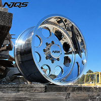 Jantes forgées en alliage NJQS Super Single Wheel GMC 6x139.7 8x180 8x165.1 pour voitures et camions Ford F150 F250 F350 Silverado1500 2500 3500