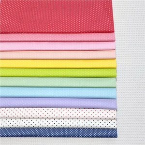 Largeur <span class=keywords><strong>160</strong></span> cm 100% coton sergé à pois imprimé coton tissu pour chemise robe enfants sacs à main portefeuille - Product Image 1