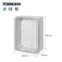 Boîtier de jonction IP67 en ABS, coffret de distribution extérieur, corps monobloc, protection UV efficace, spécialement conçu pour le câblage et le routage des fils