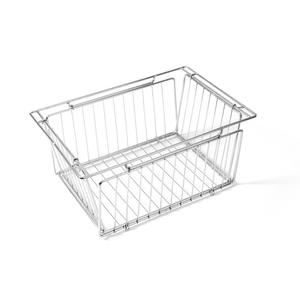 Cesta de drenaje plegable de acero inoxidable, rectangular, 2.0-3.0L, duradera, tipo soporte, caja de almacenamiento de alimentos - Product Image 1