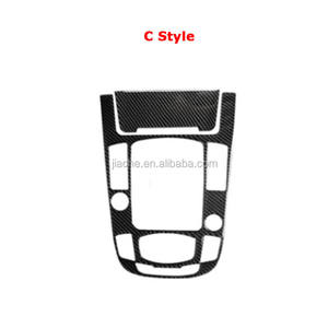 Molduras Interiores de Fibra de Carbono, Panel de Cambio de Marchas, Cubierta de Marco, Pegatinas para <span class=keywords><strong>Audi</strong></span> <span class=keywords><strong>A4</strong></span> A5 2009-2016 Q5 2010-2018 - Product Image 5