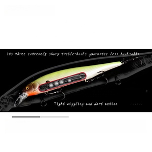 Señuelo de Pesca Personalizado Suspending Minnow 15g, Señuelo Duro para Depredadores, Ojos 3D, Señuelos Wobblers, Señuelo Artificial Minnow - Product Image 2
