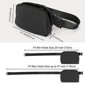 Día DE LA MADRE Fitness regalo B2B cinturones deportivos personalizados Yoga correr teléfono soportes OEM Yoga Fanny Pack cintura Bum Bag para correr gimnasio - Product Image 3