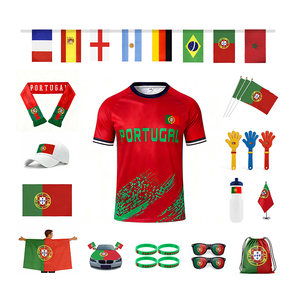T-shirt de sport léger personnalisé pour supporters de la Coupe du Monde de Football 2026 Canada Mexique États-Unis Portugal – Sublimation - Product Image 2