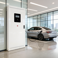 Nueva Estación de Carga Comercial para Vehículos Eléctricos 240-400kW CCS2 Gun OCPP 1.6J, Solución de Estacionamiento para Flotas con Conector Dual Independiente TA-DC-FX