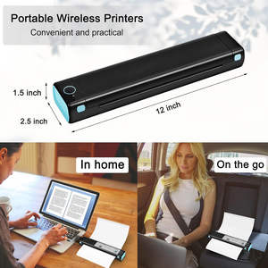 Impresora Térmica Portátil Phomemo M08F A4, Impresora Inalámbrica, Impresora para Tatuajes, Compatible con Papel Térmico A4 y Transferencia de Tatuajes - Product Image 2