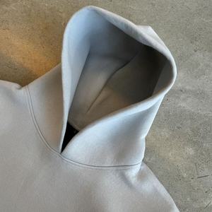 Sweat-shirt et pantalon de survêtement surdimensionnés en coton 100% lourd avec logo personnalisé, style ample et décontracté pour hommes - Product Image 3