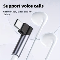 Type c à 3.5mm Audio Casque Musique Écoute Appel Vocal Carte Son Live Streaming Convertisseur Jack
