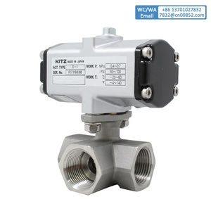 Bán Buôn <span class=keywords><strong>Kitz</strong></span> 3 Cách L Loại 316 Thép Không Gỉ Khí Nén Bóng Van C-UTNE 10K hơi say Kết thúc C-1 C-<span class=keywords><strong>2</strong></span> Nhanh Chóng Shut-Off Van - Product Image 2