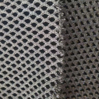 100% Polyester Tissu 6mm Polyester 3d Spacer air Mesh Tissu