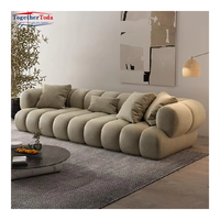 Ensemble de canapés en forme de L pour la maison et loisirs coin confortable canapé-lit de luxe meubles de salon combinaison de meubles de loisirs