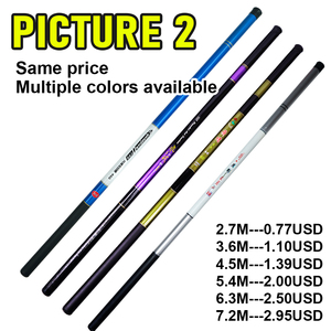 Canne à pêche télescopique en fibre de verre, vente en gros, personnalisable pour la pêche en rivière, lac, ruisseau, océan, bateau - Product Image 3