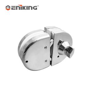 Serrure de porte centrale moderne en acier inoxydable pour verre de douche, garantie 3 ans, installation facile, modèle Ek-2112 Eniking - Product Image 2