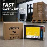 Chargeur intelligent HOTA T6, chargeur de batterie LiPo LiHV haute puissance 300W 1-6S pour drone FPV, voiture RC, bateau RC, modèle de loisir