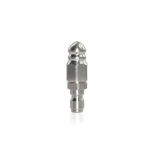 Buse haute pression en acier inoxydable 1/4 avant 1/6 arrière pour le nettoyage des canalisations 5000Psi - Product Image 5