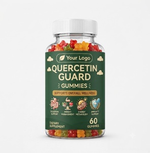 Quercetin Guard Gummies, logo personnalisé, OEM, gommes vegan, sans colorants artificiels, collection exclusive avec un branding contemporain - Product Image 1