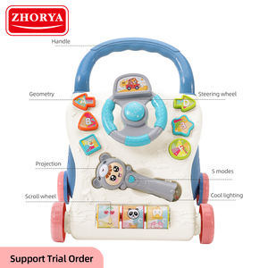 Zhorya निर्माण नई फैशन आउटडोर सुरक्षित सरल multifunctional 1 में 3 के लिए बच्चे संगीत जानें बच्चे बच्चा वॉकर बच्चे - Product Image 4