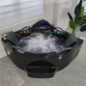 <span class=keywords><strong>Baignoire</strong></span> de Massage <span class=keywords><strong>d</strong></span>'ozone à tourbillon <span class=keywords><strong>d</strong></span>'<span class=keywords><strong>angle</strong></span> de couleur <span class=keywords><strong>noire</strong></span> avec oreiller Offre Spéciale - Product Image 6