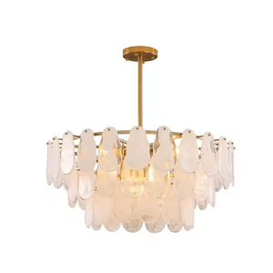 Prix usine Lustre en cristal de luxe léger Salon Postmoderne chambre principale lumière de la chambre - Product Image 5