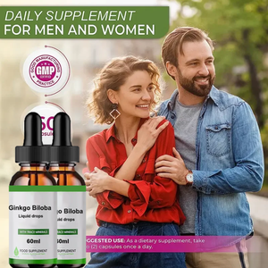 Natural suplemento <span class=keywords><strong>ginkgo</strong></span> biloba chá folha extrato oral líquido ginseng <span class=keywords><strong>ginkgo</strong></span> biloba extrato líquido - Product Image 3