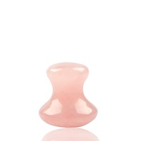 Outil de massage facial HY pour la beauté, vente chaude, pour la circulation sanguine, rouleau sans aiguille en cristal naturel en forme de champignon