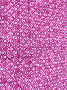 Tela Tejida de Seda Cruda de Alta Calidad SHIKHA FAB, Ligera, Transpirable, con Diseño Geométrico de Flores Abstractas, para Ropa y Textiles del Hogar - Product Image 4