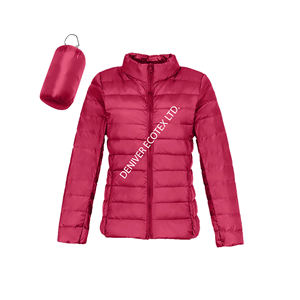 Chaqueta acolchada de gran tamaño con cremallera ajustada de alta calidad para mujer, nueva tendencia de moda multicolor, diseño personalizado, tela larga, nuevo - Product Image 1