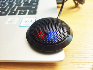 Microfono a condensatore USB microfono per registrazione di conferenze per <span class=keywords><strong>Computer</strong></span> microfono Pickup a 360 gradi per PC Desktop portatile - Product Image 3